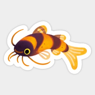 Bumblebee catfish Sticker